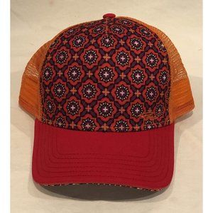 PrAna Create-Think-Explore Rare Mesh Snapback Colorful Trucker’s Hat Style OSFA